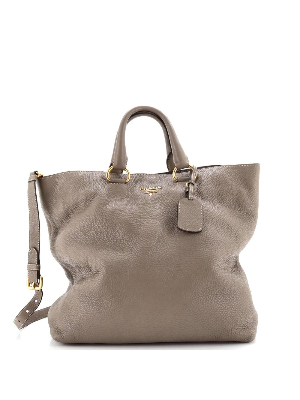 Prada Convertible Shopper Tote Vitello #365096P71B